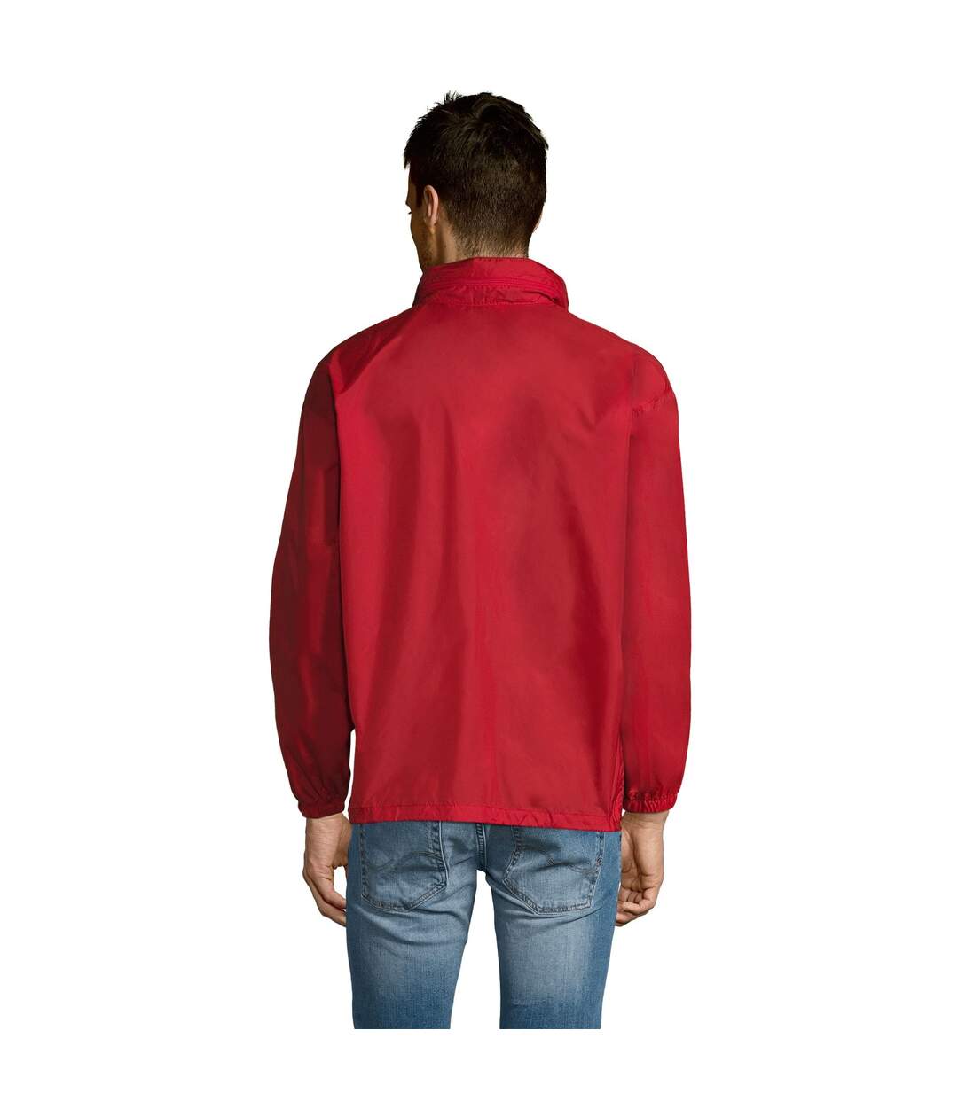 Veste coupe-vent surf unisexe rouge SOLS-4