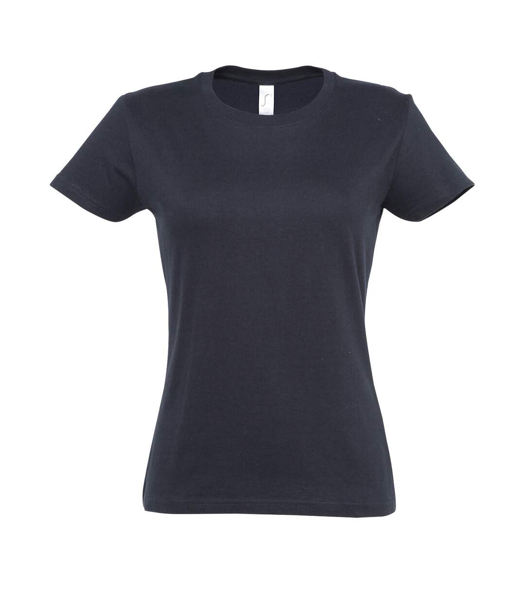 T-shirt imperial femme bleu marine SOLS