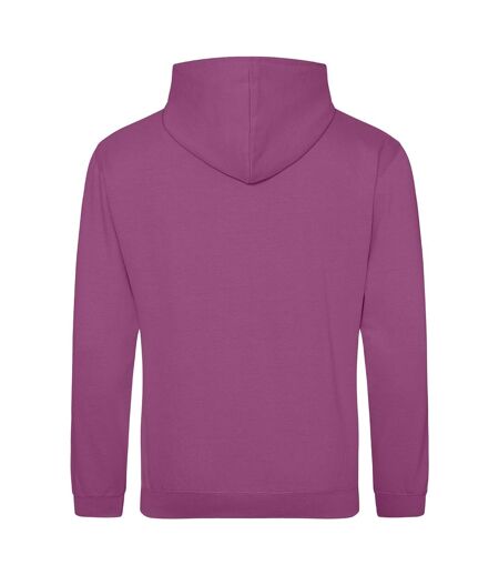 Sweat À Capuche College Adulte Violet Bizantium Awdis