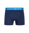 Duck and Cover Mens Stamper Boxer Shorts (Pack of 3) (Navy)