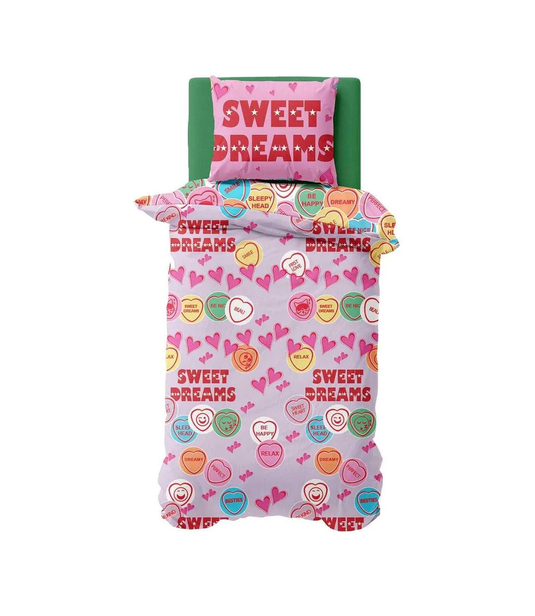 Sweet Dreams Rotary Panel Duvet Set Multicoloured K Collection-1