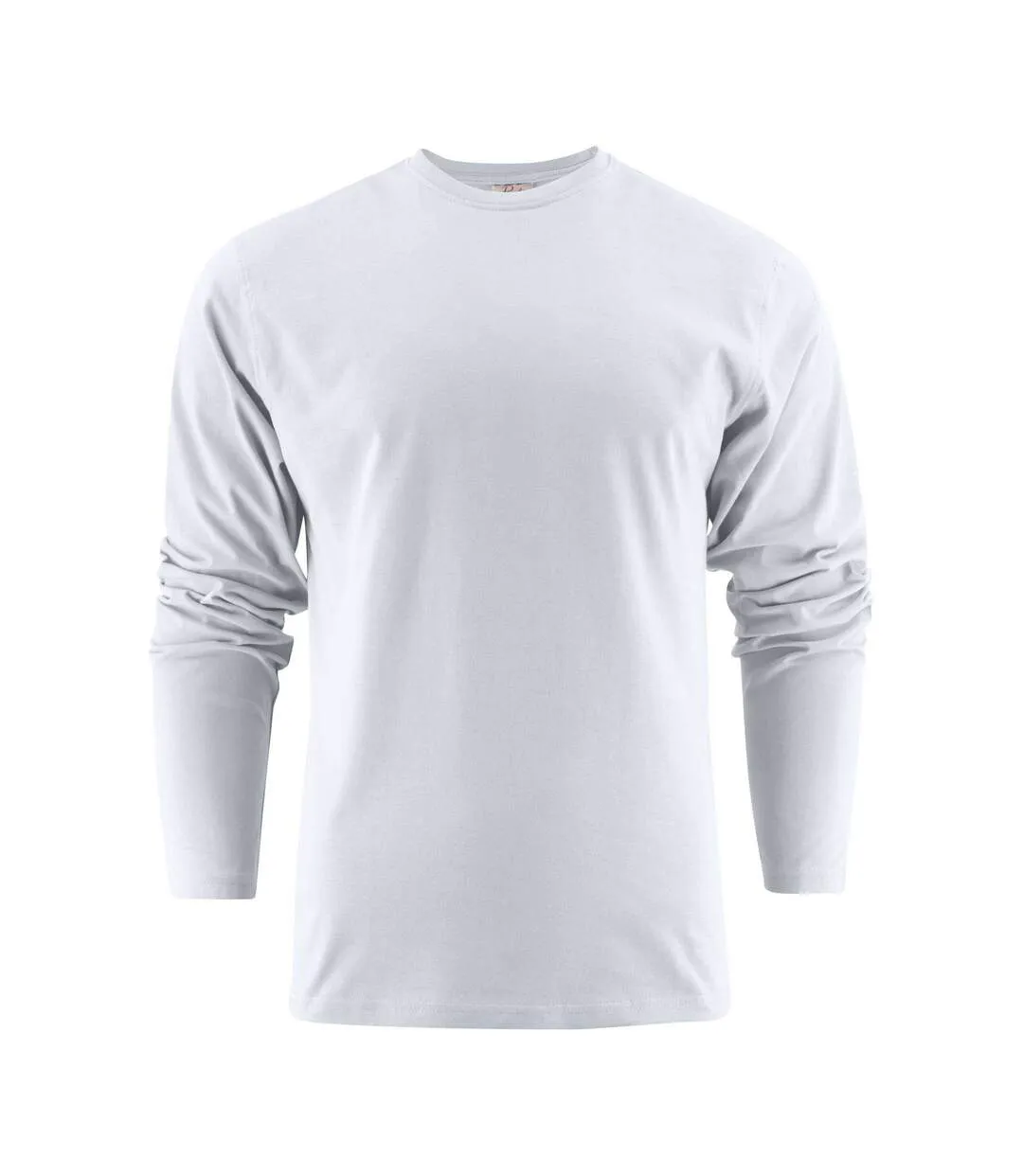 T-shirt Manches Longues Heavy Homme Blanc Printer-1