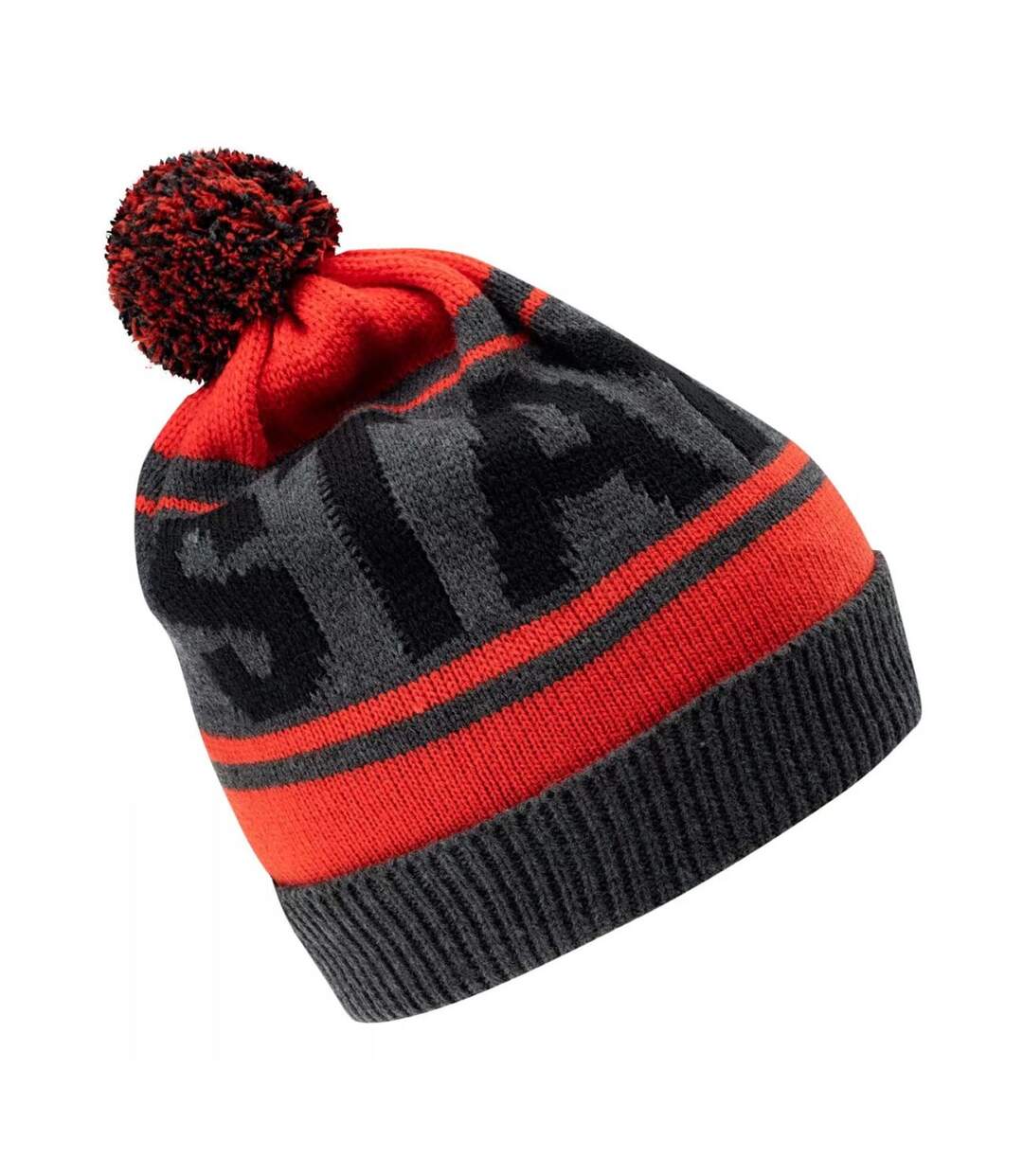 Bonnet Barro Enfant Rouge Noir Gris Bejo-2