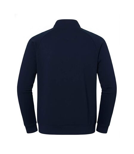 Unisex Adult Iconic Premium Sweat Jacket Deep Navy Fruit Of The Loom