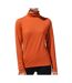 T-shirt Manches Longues Orange Femme Nike Mocku - L