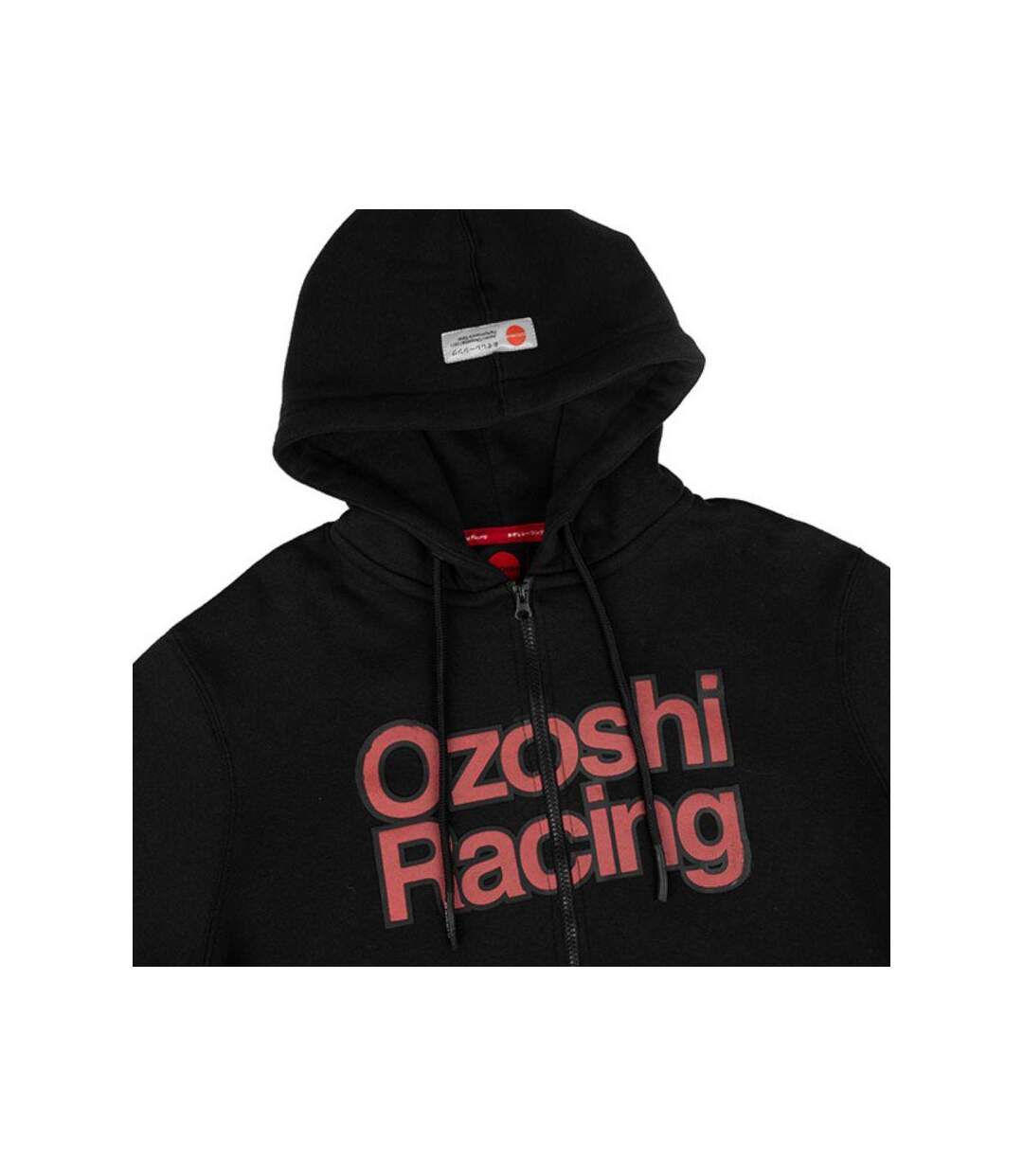 Sweat À Capuche Hudson Homme Noir Ozoshi-4