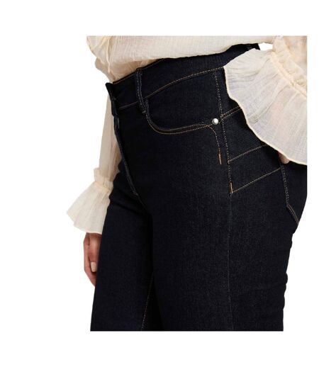 Jean skinny bleu foncé femme morgan parda1