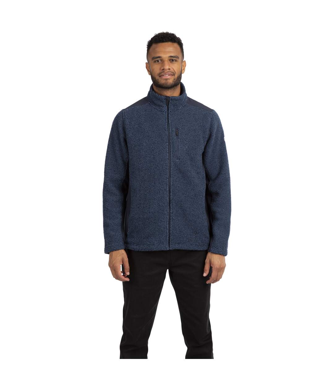 Veste Polaire Farantino Homme Bleu À Rayures Trespass-1