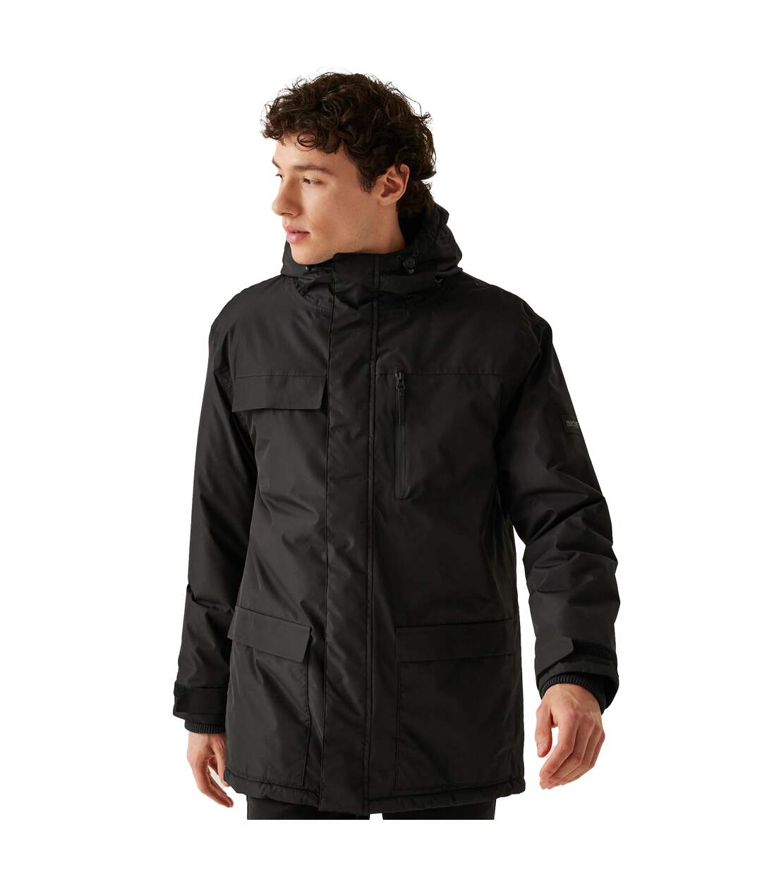 Veste imperméable penbreck homme noir Regatta-4