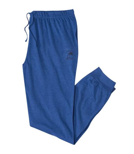 Men's Blue Elasticated Waistband Joggers