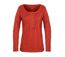 Tee-shirt MAYFLOWER NANNY2 orange sanguine à manches modulables : l'éclat du confort-5