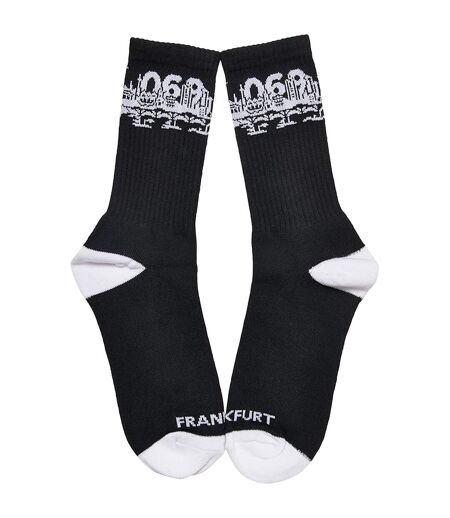 Chaussettes Major City Homme Noir Blanc Mister Tee