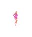 Robe Courte Motif/style Crochet Femme Rose Missy Empire-1