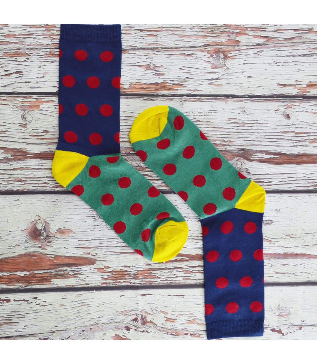 Mr. Heron - Chaussettes Hommes Fantaisie Rayées | Chaussettes Doux Respirant-4