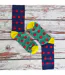 Mr. Heron - Chaussettes Hommes Fantaisie Rayées | Chaussettes Doux Respirant-4