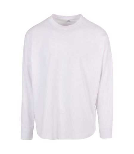 T-shirt Manches Longues Adulte Blanc Build Your Brand