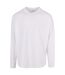T-shirt Manches Longues Adulte Blanc Build Your Brand-1