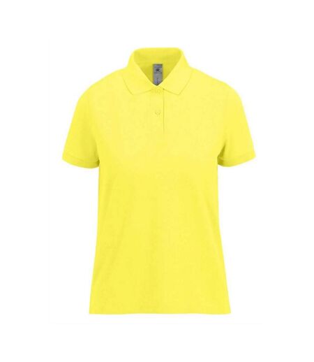 Chemisier My Polo Femme Jaune Soleil B&C