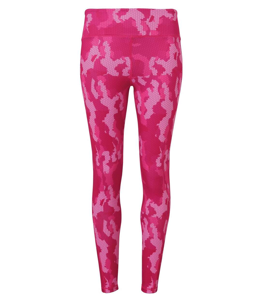 Legging performance femme - TR032 - rose camo-1