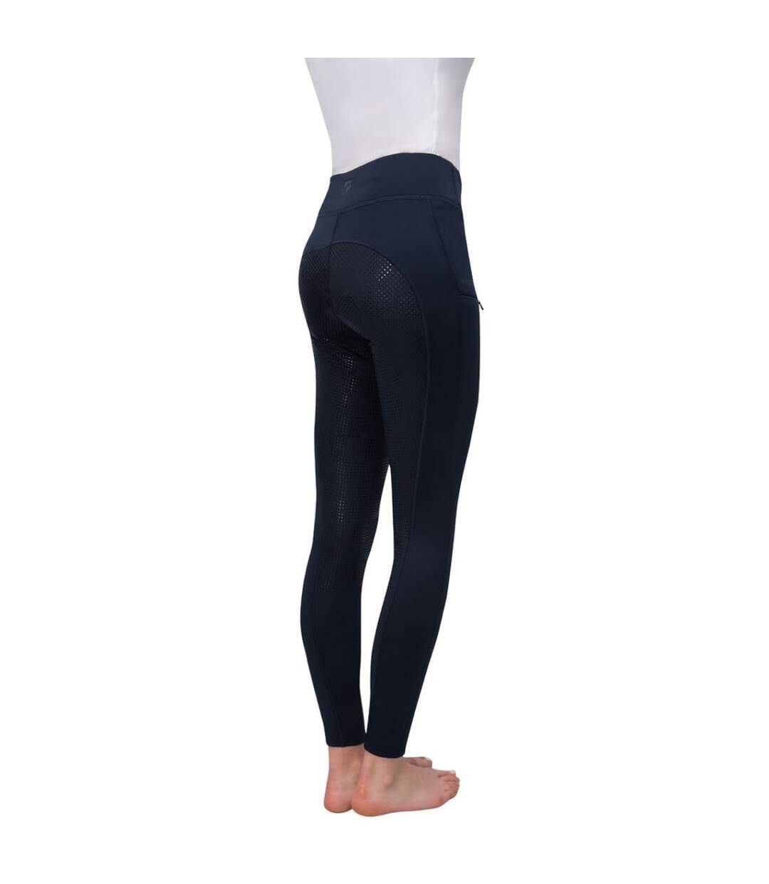 Collant d´équitation oslopro femme bleu marine Hy