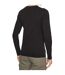 T-shirt Manches Longues Motif/style Logo Triangulaire Homme Noir Vif Guess-2