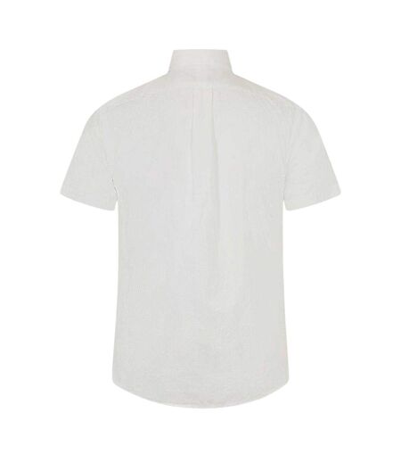 Mens Short-sleeved Shirt White Ralph Lauren
