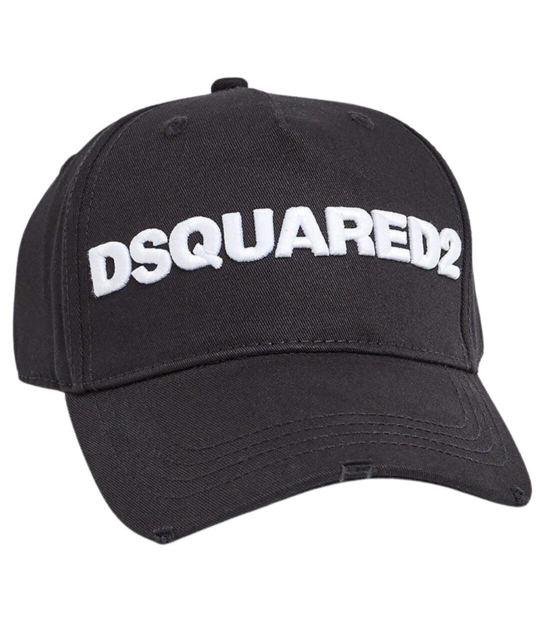 Casquette De Baseball Motif/style Logo Noir Blanc DSquared2-1