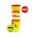 Balles De Tennis Championship Extra Duty Taille Unique Jaune Wilson-1