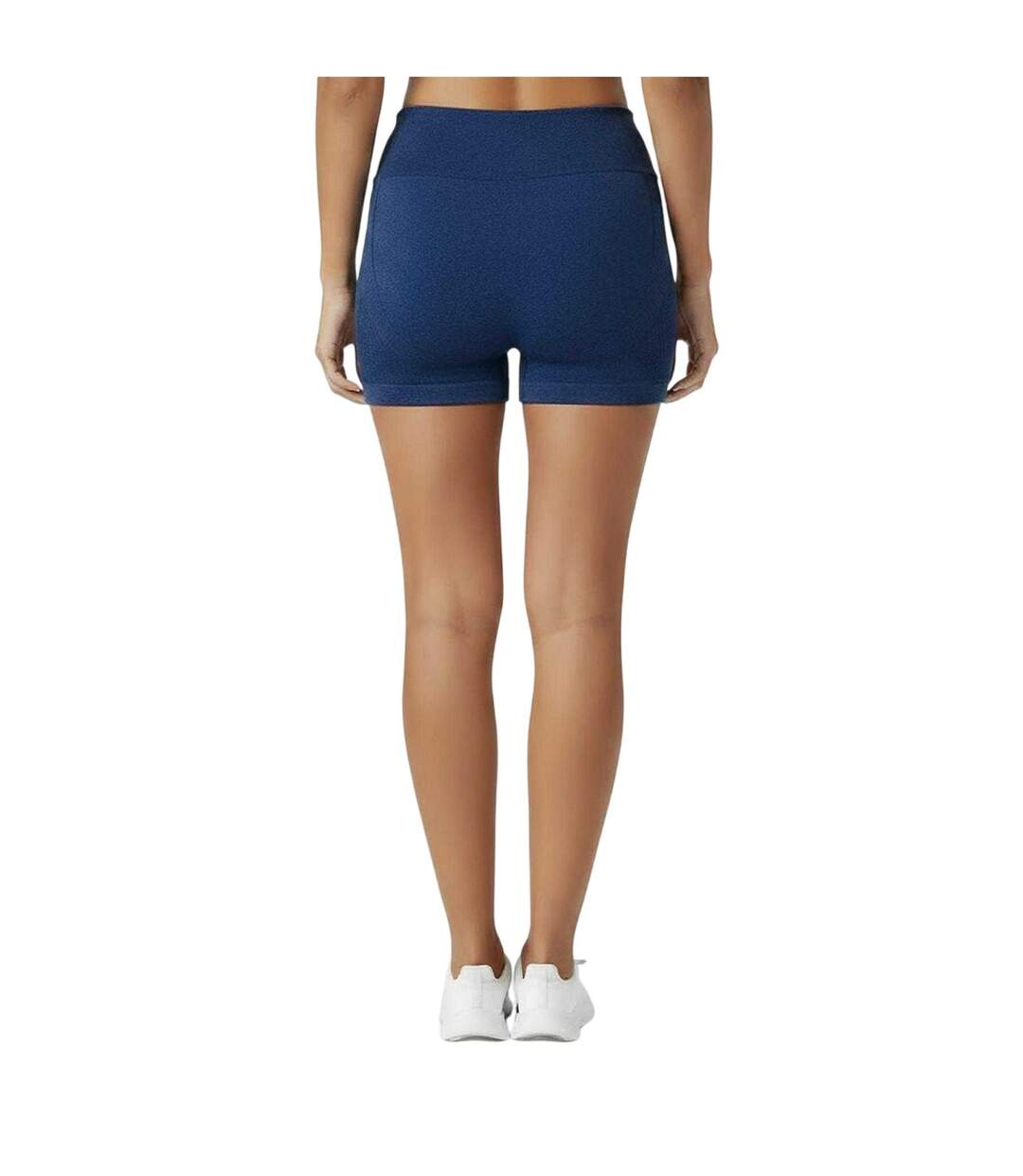 Womens/ladies Nylon Shorts Navy USA-3