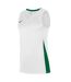 Mens Team V Neck Basketball Jersey White Pine Green Nike-3