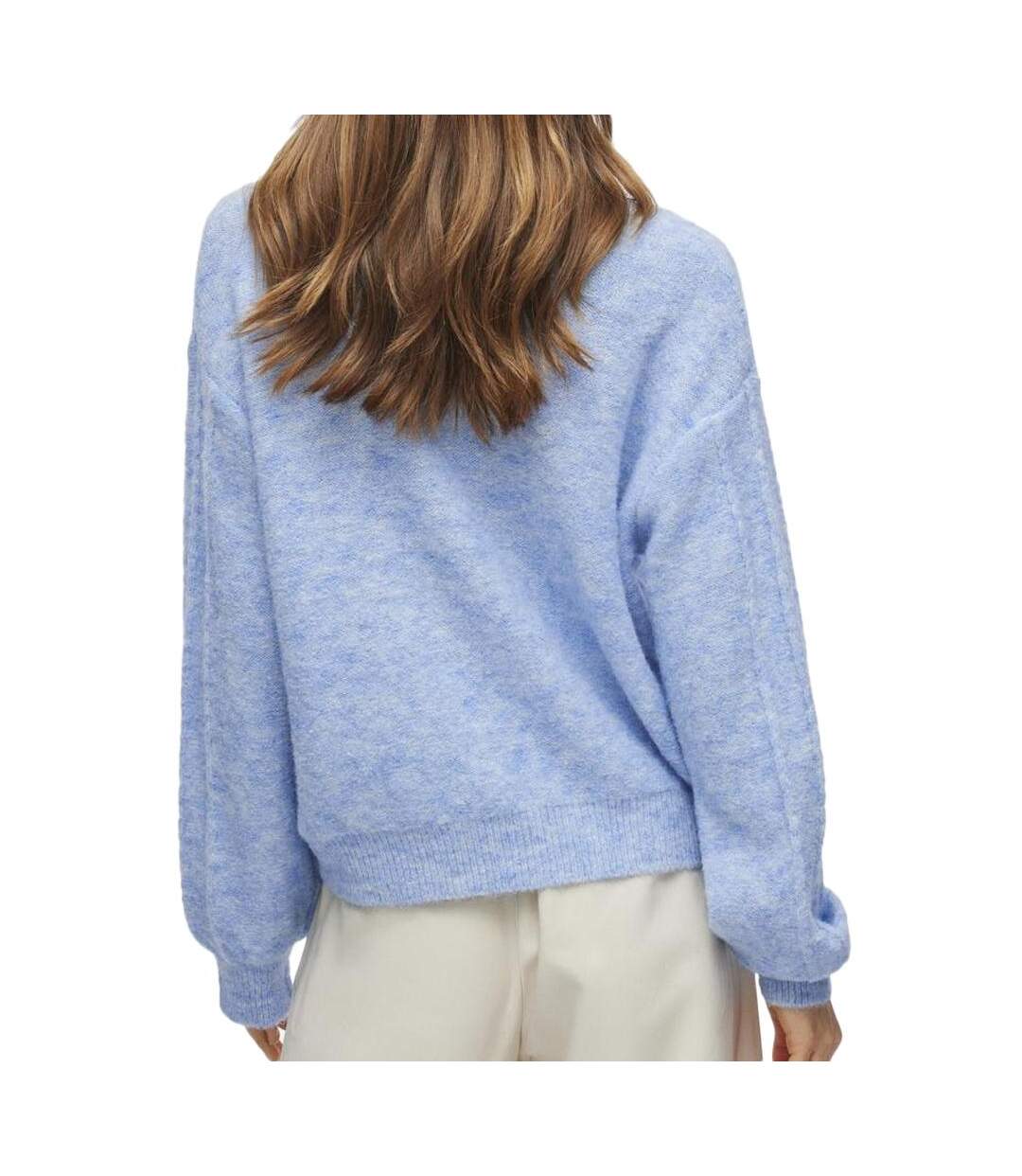 Pull bleu femme vila sally-2