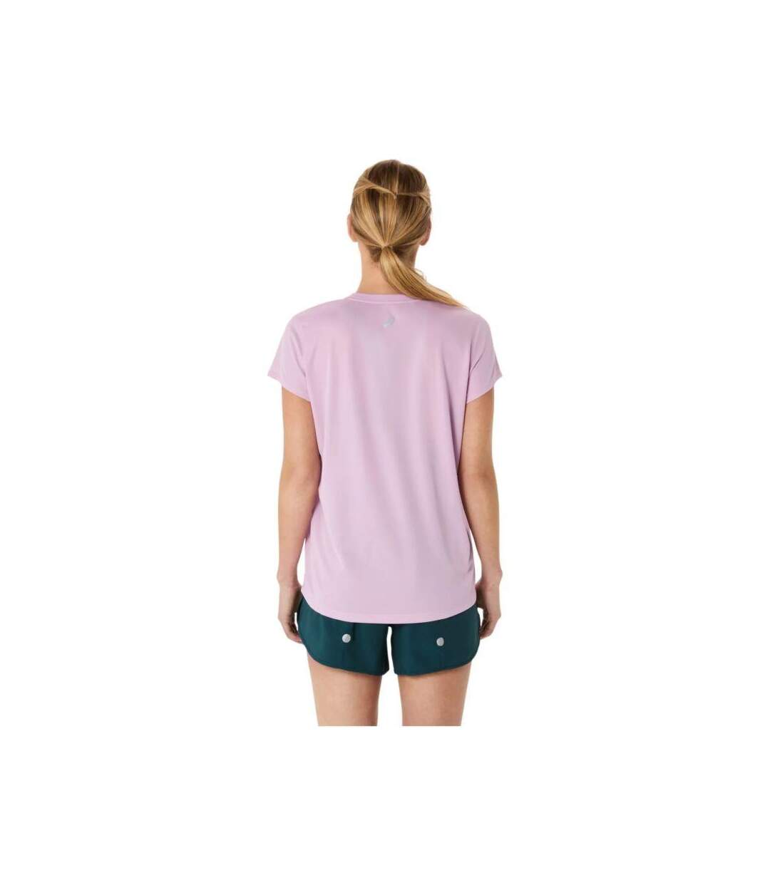 T-shirt Motif/style Logo Fujitrail Homme Violet Clair Asics-3