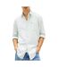 Chemise vert/beige homme tommy hilfiger tjm reg stripe-1