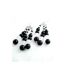 Boucles d'Oreilles Femme Perles Verre MURANO-1