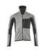 Mens Advanced Fleece Jacket Grey Black Flecked Mascot-1