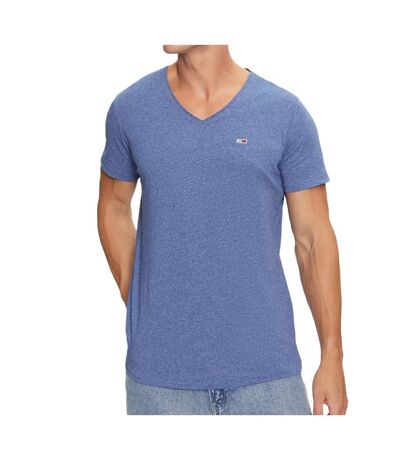 T-shirt bleu homme tommy hilfiger xslim jaspe - l