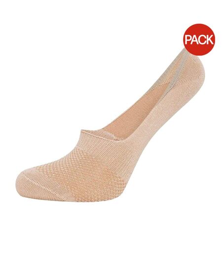Socquettes Femme Beige Soxy