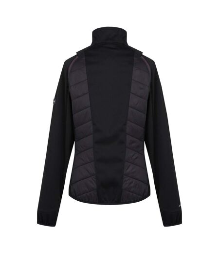 Womens/ladies steren ii hybrid jacket black/flamingo pink Regatta