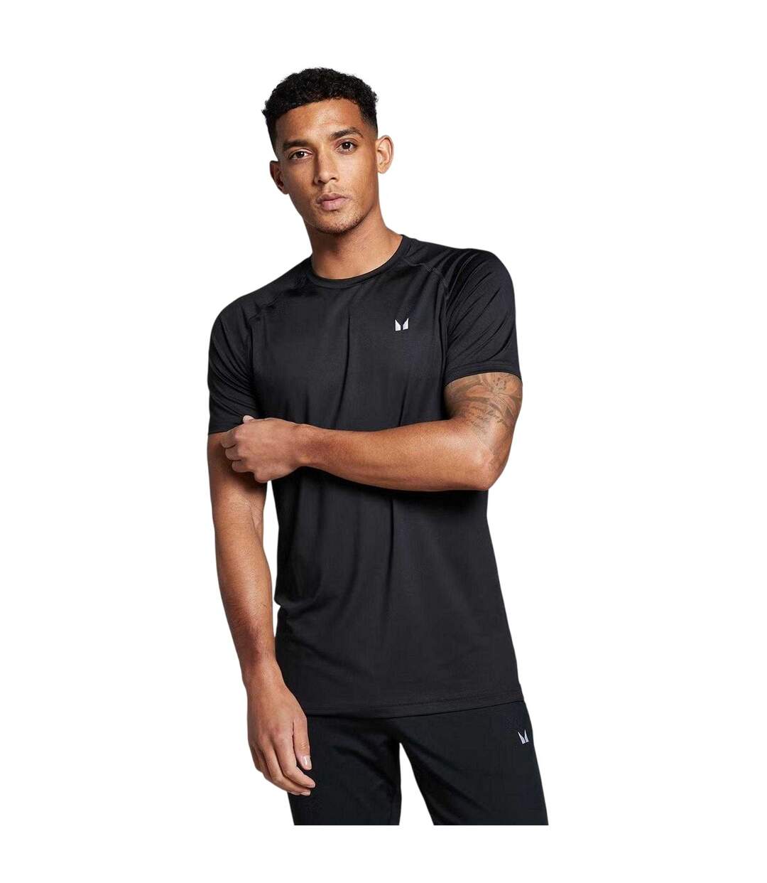 T-shirt Entraînement Homme Noir MyProtein-1
