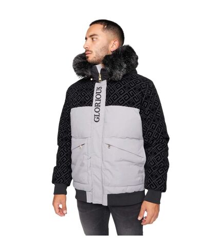 Blouson d'aviateur larano homme gris Glorious Gangsta Glorious Gangsta