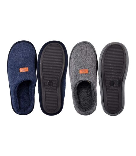 Pantoufle HOMME SUEDINE - Pack de DE