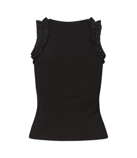 Débardeur noir femme pieces tubana