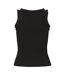 Débardeur noir femme pieces tubana-2