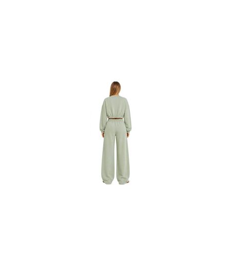 Womens/ladies Fleece Barrel Joggers Sage I Saw It First