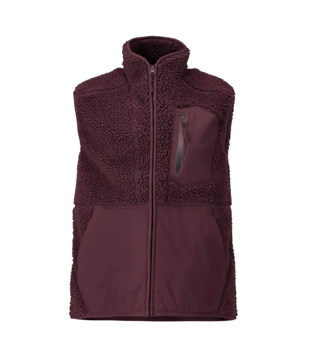 Veste Sans Manches Customised Homme Bordeaux Mascot-1