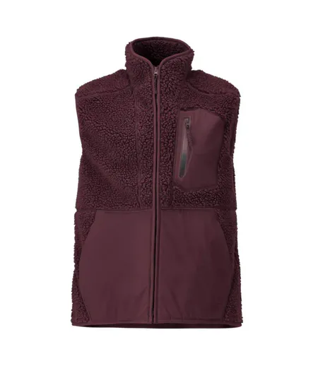 Veste Sans Manches Customised Homme Bordeaux Mascot