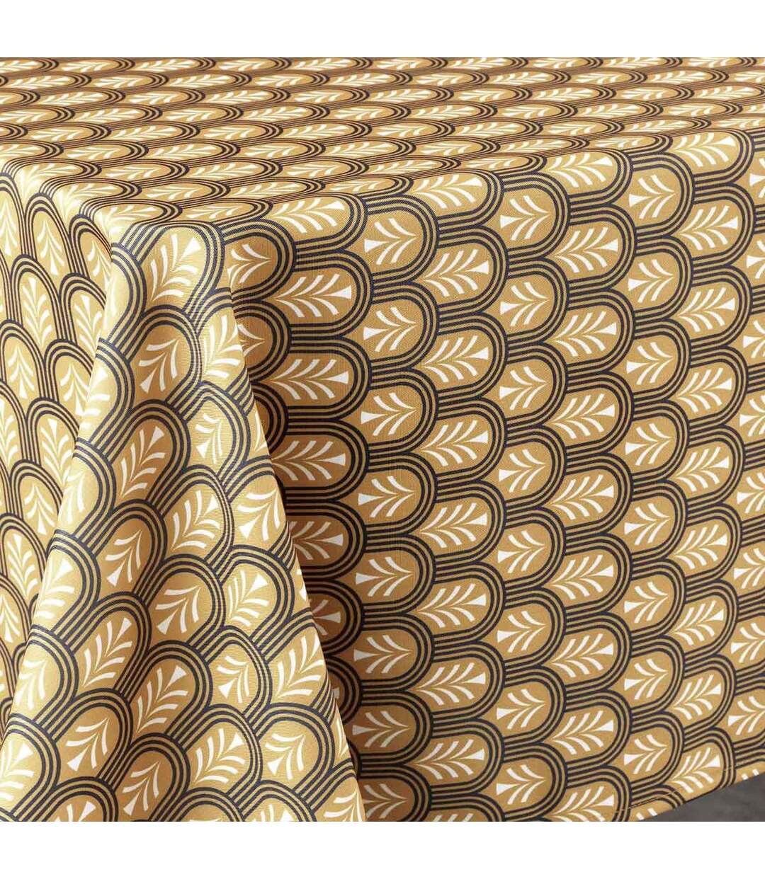 Nappe Imprimée Manuella 145x240cm Jaune-2