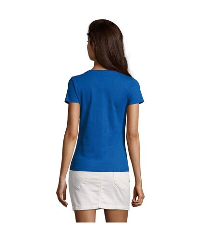 SOLS Womens/Ladies Imperial V Neck T-Shirt (Royal Blue)