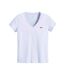 Womens/ladies the perfect v neck t-shirt light blue Levis-1