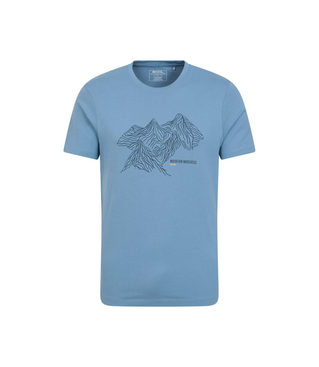 T-shirt homme bleu Mountain Warehouse